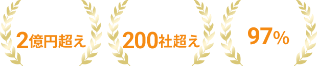 年間RPP広告運用額・楽天コンサル支援実績