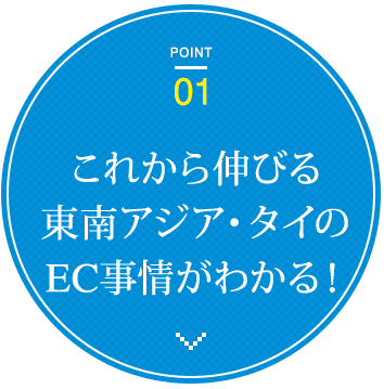 これから伸びる東南アジア・タイのEC事情がわかる！