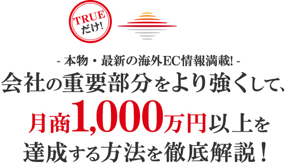 会社の重要部分をより強くして、月商1,000万円以上を達成する方法を徹底解説！